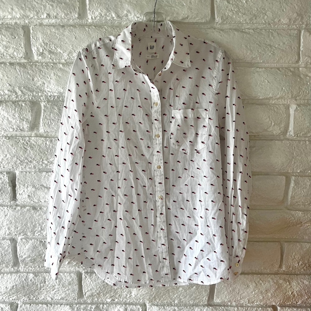 GAP Button Down Shirt Small Cotton